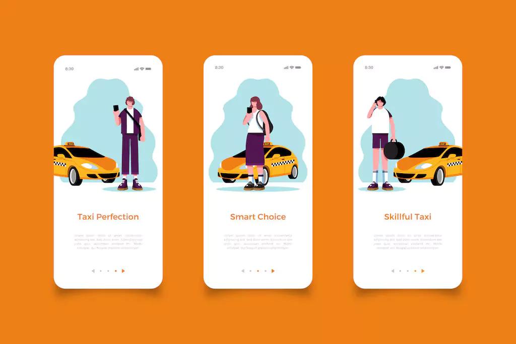 Taxi Ride Booking Mobile App